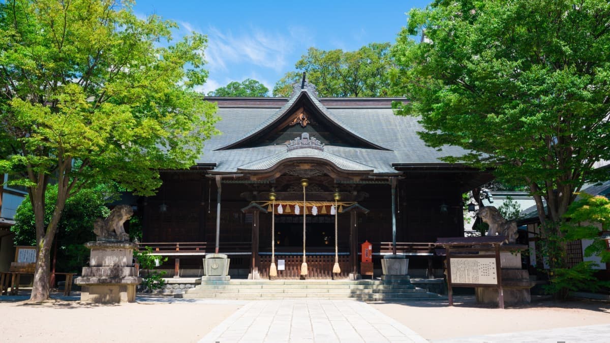 松本市|県下一番のパワースポット|ホテル近く|四柱神社