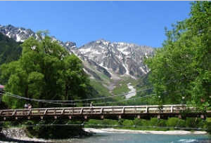 自然が豊富|上高地|山岳景勝地